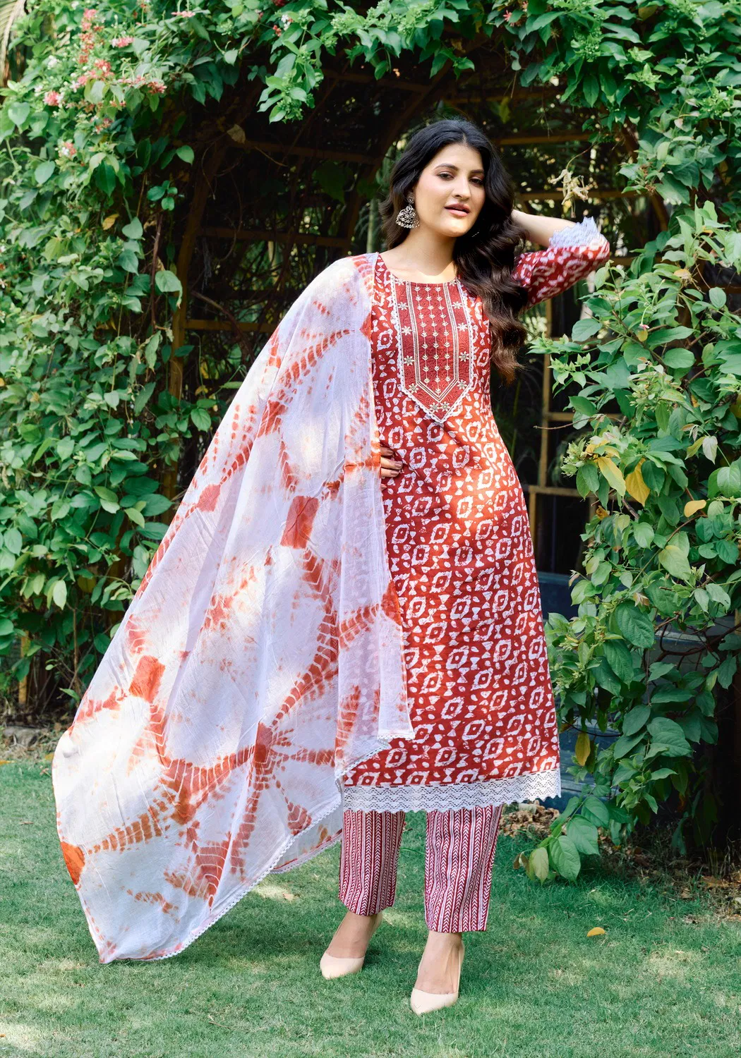Cotton Culture Vol 1 By Vaniska Cotton With Heavy Embroidery Work Kurti With Bottom & Dupatta Best Wholesale Shop In Surat